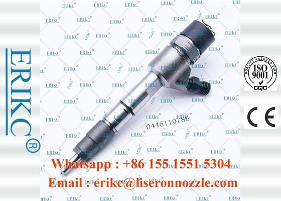 ERIKC For BOS Original 0445 110 786 Diesel Fuel Injection 0445110786 common rail exchange injector 0 445 110 786