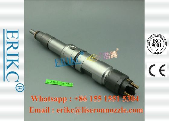 ERIKC 0445120086 For BOS diesel pump fuel oil injector 0 445 120 086 fuel tank injection 612630090001 for WEICHAI