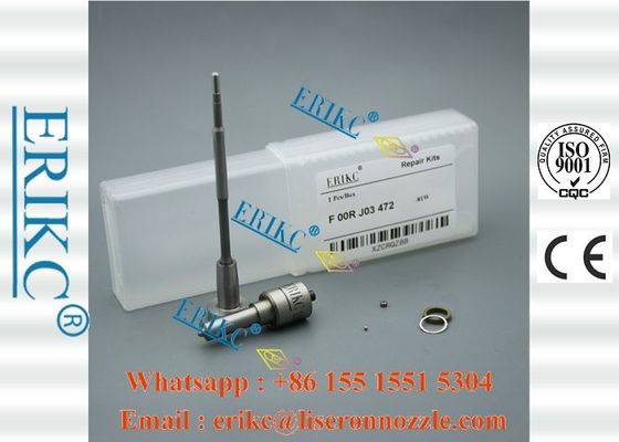 ERIKC For BOS DLLA152P1690 nozzle F 00R J03 472 ( F00RJ03472 ) Common Rail Injector overhaul repair Kits for 0445120083