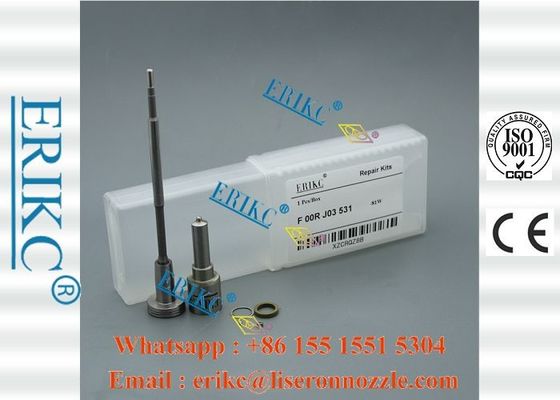 ERIKC 0445120297 Original For BOS repair kit F00RJ03531 injector nozzle kits F00R J03 531 fitting shim F 00R J03 531