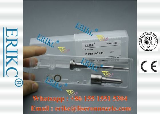 ERIKC F 00R J03 484 For BOS injection valve parts F00RJ03484 Common Rail injector repair Kits F00R J03 484 for 0445120022