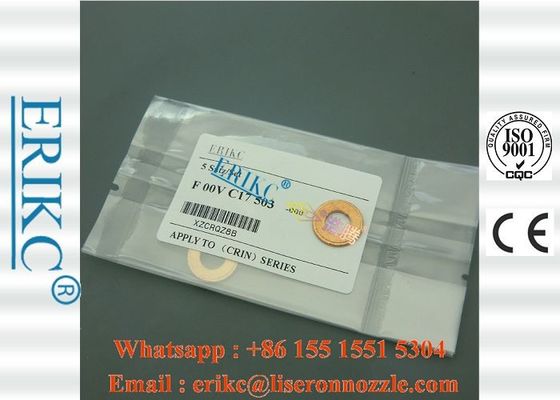ERIKC FOOVC17503 For BOS injector nozzle copper washer FOOV C17 503 gasket industrial injection parts F OOV C17 503