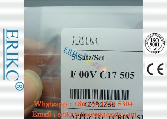 ERIKC F00VC17505 For BOS Common Rail Injector Copper Washer F 00V C17 505 shim copper F00V C17 505 (7.1*15*2.5)