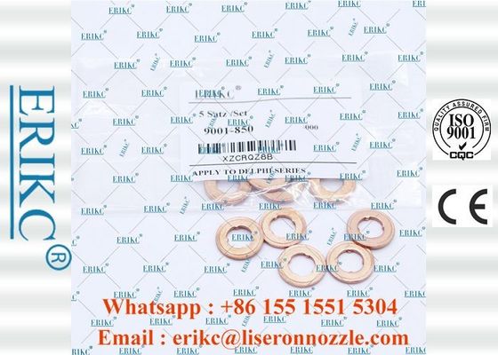 ERIKC 9001-850 For Delp nozzle injector copper washer 9001850 injection repair copper shim 9001 850