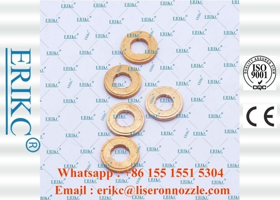 ERIKC 9001-850A diesel nozzle 2mm copper washer 9001850A delphi injector spray copper shim 9001 850A