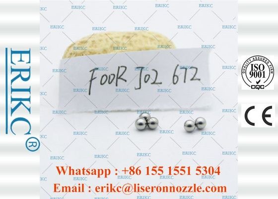 ERIKC F00RJ02672 For BOS injector ball repair kit F00R J02 672 under Solenoid valve ball F 00R J02 672 injection part