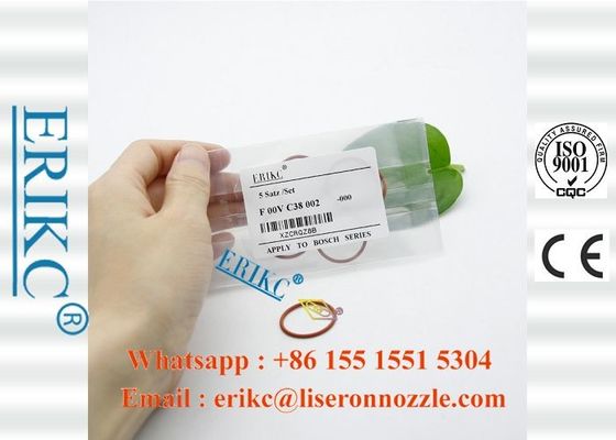 ERIKC FOOVC38002 For BOS injector solenoid valve O ring FOOV C38 002 injection shell parts o-ring F OOV C38 002
