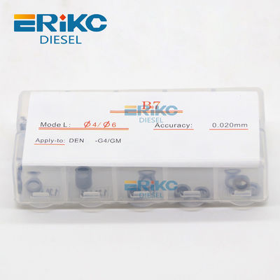 Piezo B7 Fuel Injector Gasket Washer Copper B7 G4 Series Diesel Common Rail Injector Nozzle Adjusting Copper Washer Seal Ring Gaskets B7 1.20-1.40mm 1.00-1.20mm