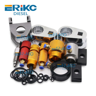 Common Rail Injector Repair Tool Dismounting Tools Disassembly and Measurement Tool Injector Oil Return Clamp Fixture Measuring Tool Sets