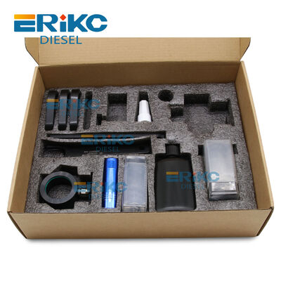 for Cumm-ins Diesel Common Rail Injector XPI 4307475 4327072 2872544 Oil Return Clamp Adaptor AHE Stroke Repair Tool Set Common Rail Injector Solenoid Valve Nozzle Cap Removal Disassemble Tools
