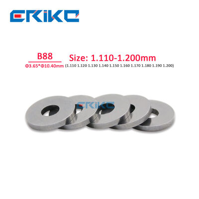 B88 Piezo Shims Size: 1.110-1.200mm diesel Injector Copper Washer Gasket Nozzle Shims Piezo Injector Gasket Shims B88 for Den Injector