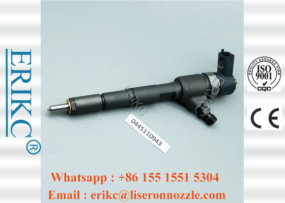 0445110943 Common Rail Injection System 0445 110 943 Bosch Diesel Pump Injector 0 445 110 943