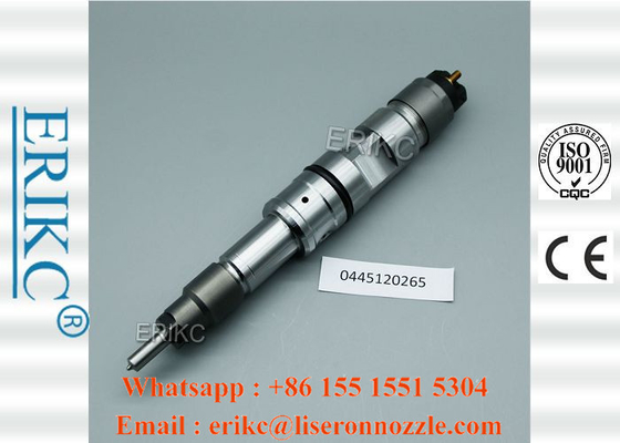 0 445 120 265 ERIKC Injector 0445120265 00986AD1016 WEICHAI 612630090028 for CNHTC Howo JAC