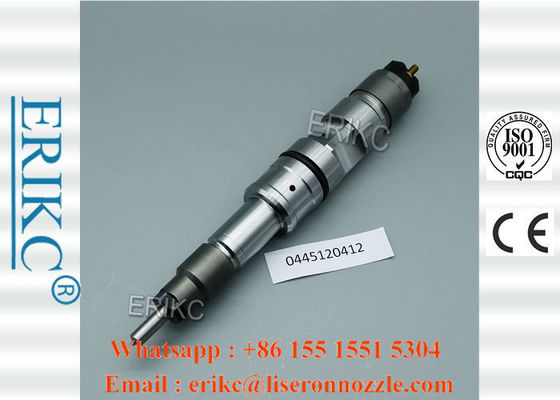 ERIKC 0445120412 Common Rail Injector For BOS 0445 120 412 Fuel Auto Engine Injector 0 445 120 412