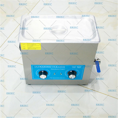 ERIKC Diesel Injector Tester Ultrasonic 6L Fuel Injector Cleaning Machine Stainless Steel