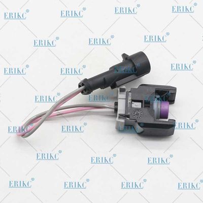 ERIKC E1024037 Diesel Injector Connector Wiring Nozzle Tester Wiring Harness Connector Plug Euro 5 For Delp Test