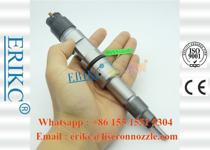 ERIKC 0445120086 For BOS diesel pump fuel oil injector 0 445 120 086 fuel tank injection 612630090001 for WEICHAI