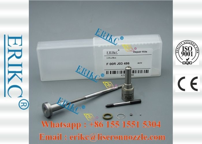 ERIKC F00RJ03486 injector repair kit F 00R J03 486 Original For BOS diesel nozzle DLLA143P1696 repair kit F00R J03 486
