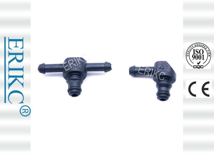 ERIKC For BOS injector Return Oil Backflow T and L Type Diesel CR Parts Fuel Injector Plastic 3 Two-way Joint Pip