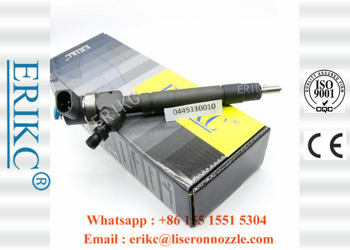 ERIKC Auto Fuel Injector 0 445 110 010 For BOS Common Rail Injector 0445 110 010 Diesel Pump 0445110010