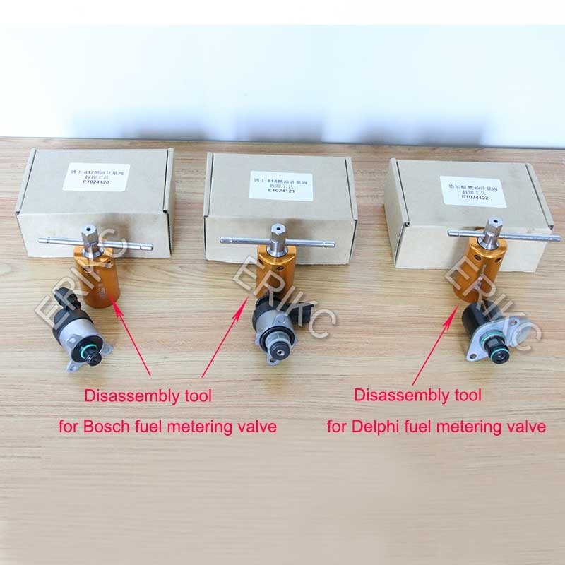 Fuel Metering Valve Diesel Common Rail Regulator Valve Tool for Bosch Delphi 0928400617 / 818 SCV PVC PCV Repair Tool